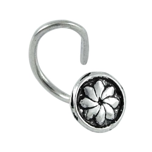 925 sterling silver indian jewelry Ethnic sterling silver Nose Pin
