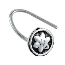 925 sterling silver Oxidised jewelry Ethnic sterling silver Nose Pin Wholesaler