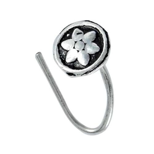 sterling silver fashion jewelry Beautiful sterling silver Nose Pin Exporter India