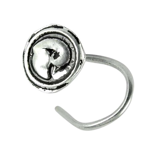 925 sterling silver jewelry Traditional sterling silver Nose Pin