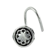 925 sterling silver indian jewelry Trendy sterling silver Nose Pin