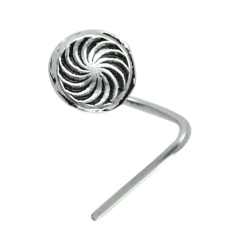 indian silver jewelry Designer sterling silver Nose Pin Mayorista