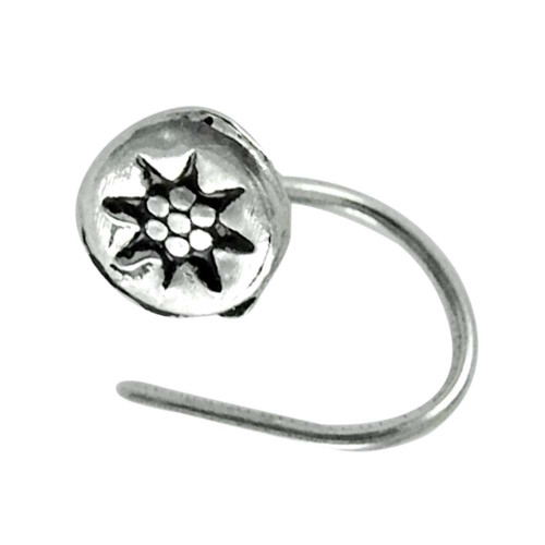 sterling silver jewelry Ethnic sterling silver Nose Pin