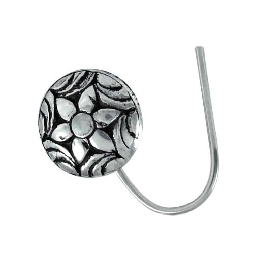 925 sterling silver Oxidised jewelry Trendy sterling silver Nose Pin