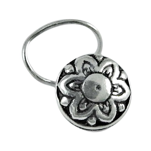 sterling silver fashion jewelry Ethnic sterling silver Nose Pin