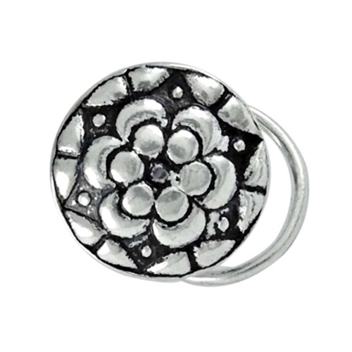 Sterling silver Oxidised jewelry Charming sterling silver Nose Pin
