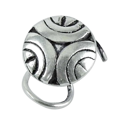 925 sterling silver jewelry High Polish sterling silver Nose Pin