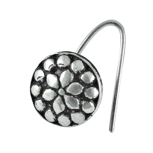 925 sterling silver Oxidised jewelry High Polish sterling silver Nose Pin