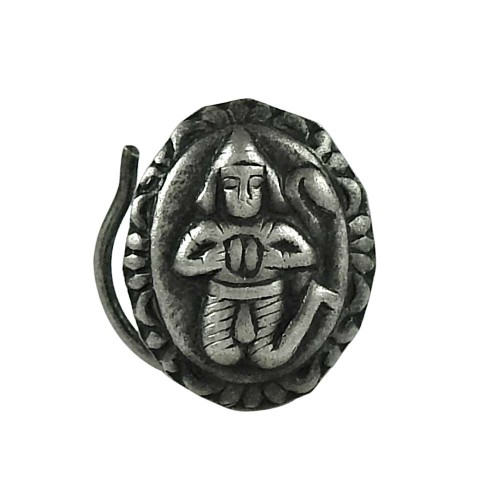 Lord Hanuman 925 Sterling Silver Nose Pin Jewellery