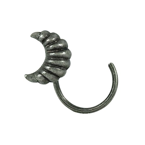 Stunning Oxidized 925 Sterling Silver Nose Pin Jewellery