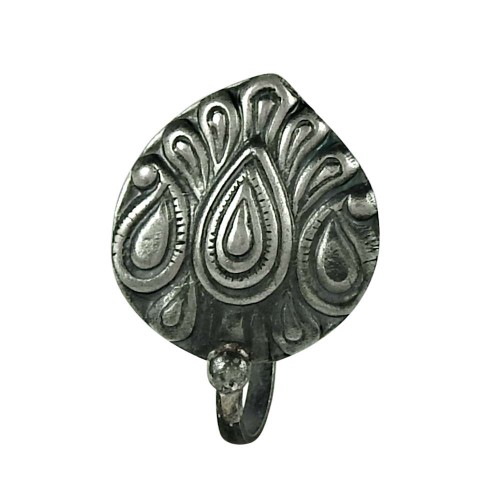 Sightly 925 Sterling Silver Indian Sterling Silver Nose Pin Indian Jewellery