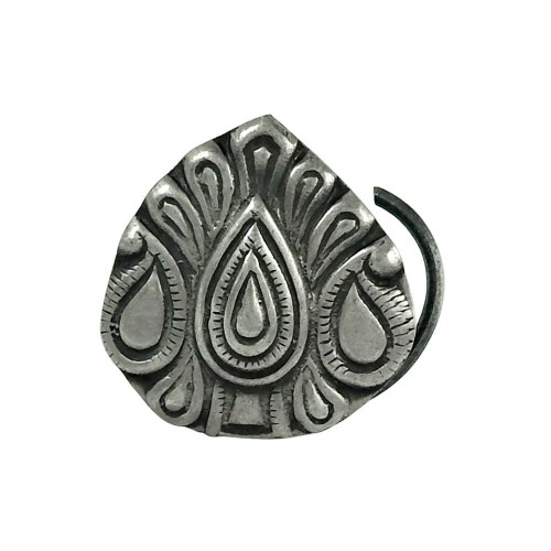 Perfect 925 Sterling Silver Nose Pin Indian Jewellery