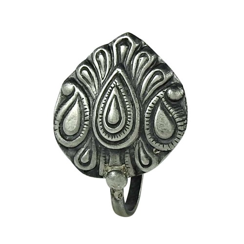 Graceful 925 Sterling Silver Nose Pin Jewellery