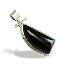 925 Sterling Silver Antique Jewellery Designer Black Onyx Gemstone Pendant Exporter