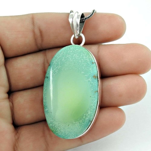 Fantasy!! 925 Sterling Silver Turquoise Pendant