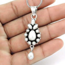 925 Silver Jewellery Traditional Pearl Pendant Supplier