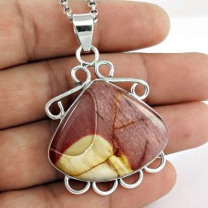 Fantastic Quality Of! 925 Sterling Silver Mookaite Pendant Wholesale