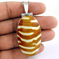 925 Sterling Silver Jewelry Fashion Shell Gemstone Pendant Fournisseur