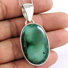 925 Sterling Silver Jewelry Traditional Tibetan Turquoise Gemstone Pendant Manufacturer India