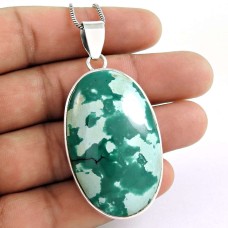 925 Silver Jewelry High Polish Tibetan Turquoise Gemstone Pendant Hersteller