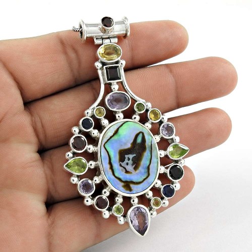 Awesome Style Of! 925 Sterling Silver Multi Pendant De gros