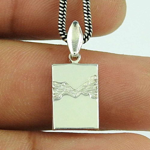 Excellent 925 Sterling Silver Zodiac Pendant Jewellery