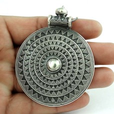 Gorgeous Design ! 925 Sterling Silver Pendant
