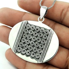 Before Time ! 925 Sterling Silver Pendant