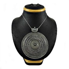 Chakra Design Handmade 925 Sterling Silver Pendant