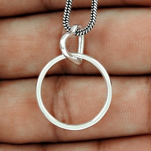 Traditional 925 Sterling Silver Jewellery Pendant