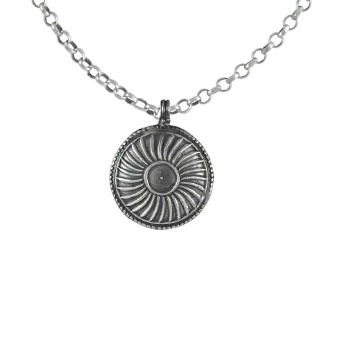 lovely Design 925 Sterling Silver Pendant Handmade Jewellery Fabricant