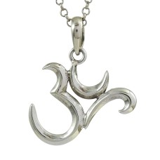 925 Silver Jewellery Ethnic 925 Sterling Silver OM Pendant Wholesaler India