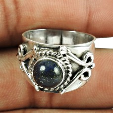 925 Sterling Silver Jewellery Scrumptious Lapis Gemstone Ring