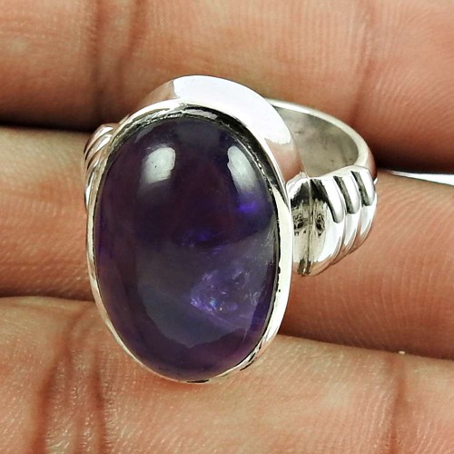 Sterling Silver Jewellery Perfect Amethyst Gemstone Ring