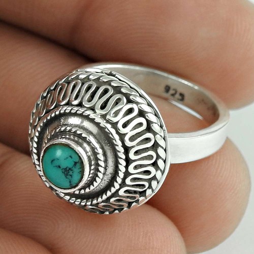 Awesome! 925 Silver Turquoise Ring