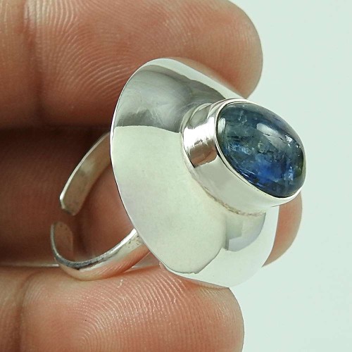 Secret! 925 Silver Kyanite Ring