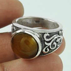 Lovely! 925 Silver Tiger Eye Ring