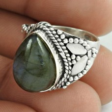 925 Sterling Silver Jewellery !! Royal Labradorite Gemstone Silver Jewellery Ring