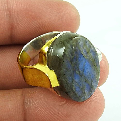 The One! 925 Silver Labradorite Gemstone Ring