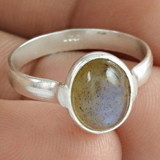 Well Favoured Labradorite Ring 925 Sterling Silver Wholesale Jewelry