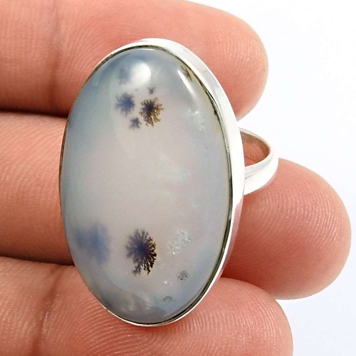 Montana Gemstone Jewelry 925 Solid Sterling Silver Ring Size 6 C6