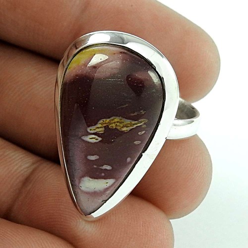 Great Creation! 925 Silver Mookaite Ring Wholesale