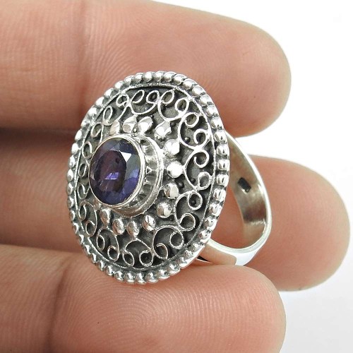 Dream Day! Iolite 925 Sterling Silver Ring
