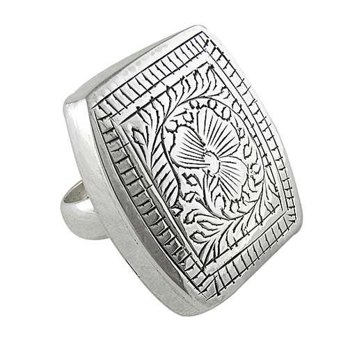 Large Fashion!! Handmade 925 Sterling Silver Ring Supplier