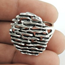 Good-Looking 925 Sterling Silver Filigree Ring