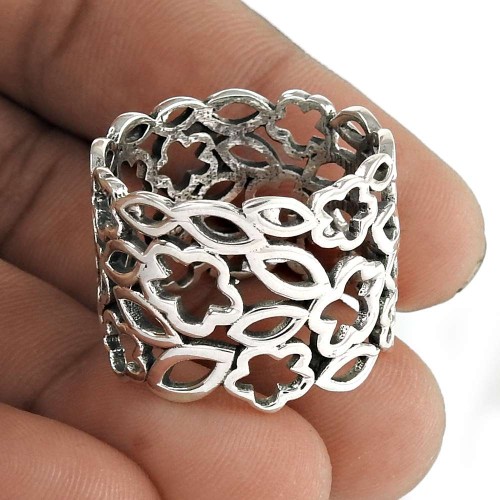 Very Delicate!! Handmade 925 Sterling Silver Ring