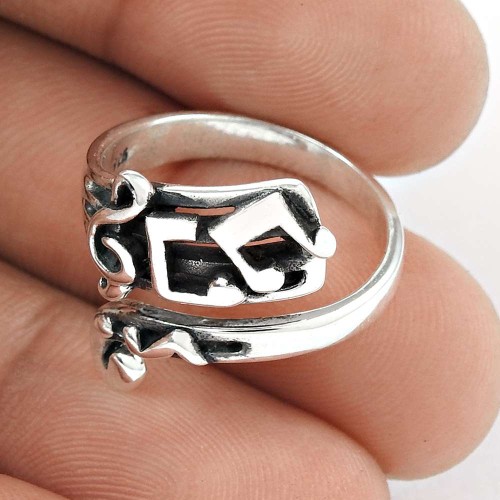 Absorbing!! 925 Sterling Silver Ring
