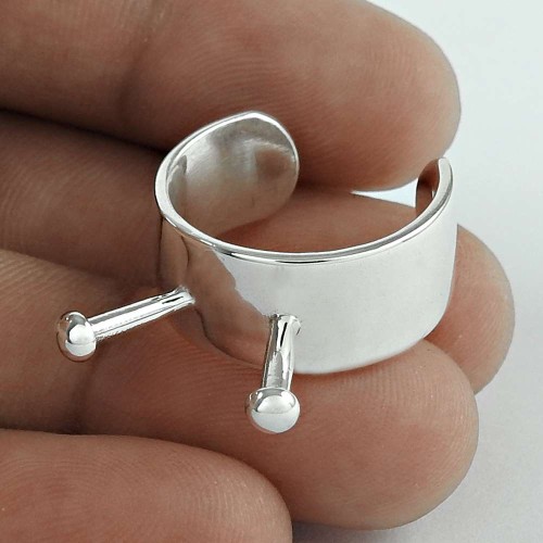 Indian Fashion ! 925 Sterling Silver Ring Jewellery