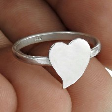 Wholesaler of Heart Shape 925 Sterling Silver Ring Jewellery