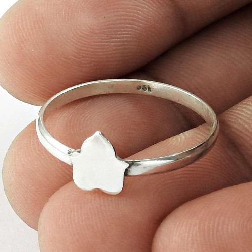 Interesting !! 925 Sterling Silver Lotus Ring Jewellery
